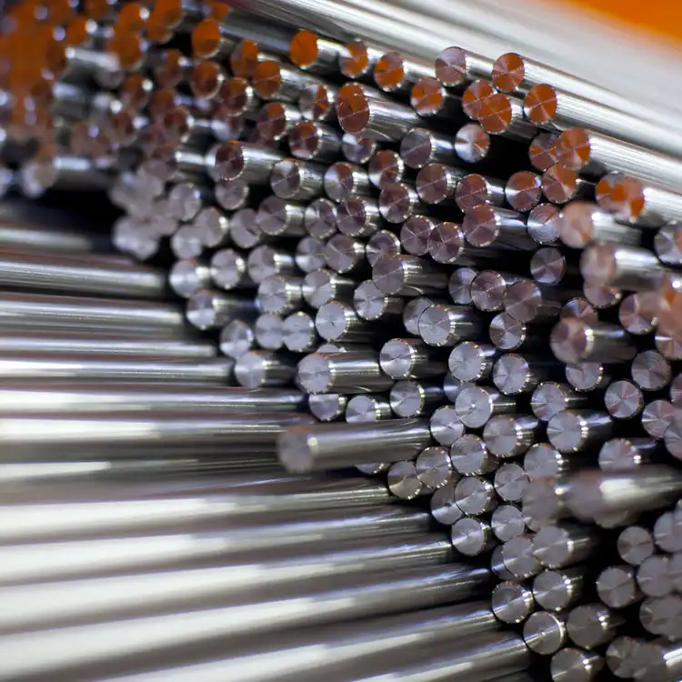 6 ft titanium hexagonal rod detail